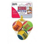Non-abrasive tennis ball fabric will not wear down your dog's teeth. Medium, 3 Pack. 