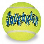The Squeaker Tennis Balls for Dogs by Kong are made of high quality tennis ball material that won t hurt teeth or gums. Available in medium or large and includes a squeaker inside that makes noise when ball is squeezed. Perfect for outdoor fun!