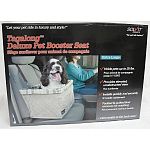 Provides a comfy ride for your favorite four-legged passenger. Design supports the seat from below, providing an unobstructed view and more comfortable ride for pets. Installs securely in one minute and even works in the backseat - requires head