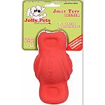 Made from specially formulated tuff blend of rubber and designed to stand up to the most powerful chewer Thick natural rubber and unique raised surfaces help clean teeth while dogs chew These chew toys feature a treat stuffing option to ensure your dog wi