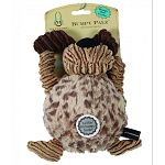 Multi textured dog toy with squeaker