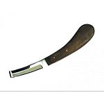 The Double Hoof Knife by Durvet is a durable hoof-knife that is made with contoured, polished steel blades for durability and ease and has a hardwood handle. Ideal for the removal of abscessess and growths located on the hoof.