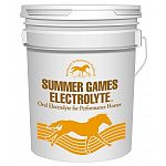 If your horse is sweating, he needs Summer Games Electrolyte. Originally created for the horses competing at the Olympic Games, this formulation is a combination of the exact minerals in the exact proportions lost in sweat.