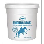 Endura-Max was created especially for endurance horses. Horses often sweat profusely during a ride, and valuable electrolytes are lost in this sweat. Endura-Max replaces those electrolytes in the same proportions lost in sweat.