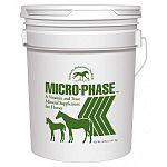  Does your horse get fat on grazing alone? Must you limit his time on pasture or feed him only hay? Micro-Phase is a great way to ensure your horse gets all of the nutrients he needs to stay healthy. 