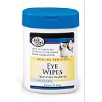 Four Paws Dog/Cat Eye Wipes are specially formulated to safely remove dried secretions and prevent discoloration from tear stains. Pre-moistened wipes gently clean the area around the eye to reduce the risk of eye infections.