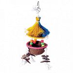 Tropical teasers are colorful toys that contain 100% natural, sterilized coconut fiber for nest building and plucking fun. Ideal for medium and large birds.