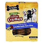 All-natural carob cookies with vanilla filling are slow baked to seal in the natural flavor, aroma and nutrients. Formulated with premium quality, wholesome ingredients, and contains no artificial flavors, colors or preservatives. Highly nutritious and pa