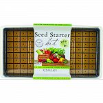 Bring the outside in! Get a jumpstart on the growing seasonwith this 104 cell starter kit. Prestamped holes in foam for easy seed access. Clear cap goes on top to create green house.