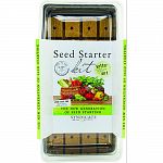 Bring the outside in! Get a jumpstart on the growing seasonwith this 24 cell starter kit. Prestamped holes in foam for easy seed access. Clear cap goes on top to create green house.