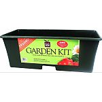 Contains 4 each mfg# 1010025 Each garden kit contains a free red mulch cover,4 piece system, fertilizer, dolomite and casters. Holds up to 2 cubic feet of peat Poor soil conditions and small backyards are no match for the earthbox gardening system Easy to
