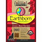 Made without grain or gluten, earthborn holistic oven-bakedbison meal recipe biscuits are perfect as a grain-free alter Native treat.  Made in the usa