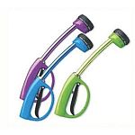 Long neck nozzle on this watering wand is ideal for watering hanging plants, washing cars or other hard to reach areas.