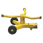 Nelson quality whirling sprinkler at an economical price. This sprinkler will last a lifetime with it's sturdy base and metal construction. Square spray pattern up to 45 ft. x 45 ft.
