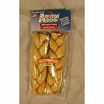 American Dog Rawhide Braids are made by Pet Factory in the USA and come in a pack of 2. Great for keeping your canine companion entertained for hours. Rawhides are made from cow hide from FDA and USDA inspected and approved facilities.