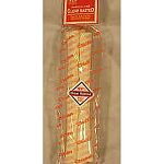American Dog Clear Basted Rawhide Rolls are made with a clear baste, so they won t stain your carpet or furniture. Made in the USA. Cowhide is from cattle grown in the USA. Available in chicken, beef and peanut butter flavors. Size is 10 inches long.