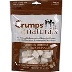A delicious, healthy chicken treat freeze dried to seal in freshness Cut in bite sized portions for easy use Excellent treat for smaller dogs Made from 100% usda chicken