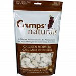 A delicious, healthy chicken treat freeze dried to seal in freshness Cut in bite sized portions for easy use Excellent treat for smaller dogs Made from 100% usda chicken