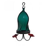 The Twisted Jewel Hummingbird Feeders are made of beautiful, hand-blown glass and feature Easy Fill & Clean feeders that have 4 inch wide openings for easier filling and cleaning - Removable flowers, base, and stainless steel tubes and stopper