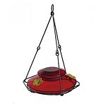 The Modern Hummingbird Feeders are made of beautiful, hand-blown glass and feature Easy Fill & Clean feeders that have 4 inch wide openings for easier filling and cleaning - Removable flowers, lid, and decorative hanging basket/perching ring