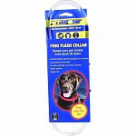Flash collar keeps your pet visible from dusk till dawn No batteries, usb rechargeable cord included Cuts easily to fit any dog 3 lighting modes: fast flash, slow flash and glow Water-resistant Bright led
