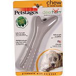 Safer for teeth than real antlers Multiple textures help clean teeth during chew Will not split or splinter Materials made in the usa