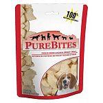 Dogs love the taste of purebites! Only one ingredient: 100 percent natural and pure usda inspected chicken breast. High in protein and less than 9 calories per treat. Freeze-dried to lock in valuable nutrients and freshness.