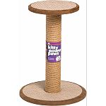 Scratching post keeps paws strong and nails groomed Durable jute wrapped posts encourage scratching Padded platforms give cats additional opportunities for jumping, resting and pouncing Attractive finishes blend with your home decor