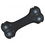 The Kong Black Xtreme Goodie Bone is designed especially for aggressive chewers. Just insert dog treats in each end and your dog will love spending time trying to get the treats out of this bone. Has patented goodie grippers to keep treats in place.