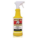 Ready-to-use water based formula that fights a full range of flying and biting insects. Citronella scented. This non-oily insecticide/repellent may be applied with a trigger spray applicator, or as a wipe. Kills and repels horse flies, stable flies etc.