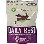 A multi-vitamin/mineral supplement with probiotics and prebiotics Designed specifically for rabbits Tasty crisps made with alfalfa