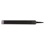 American pattern farrier's rasp, double extra thin. Primarily for race track and other horses with light shoes. Both sides are safe 7/8