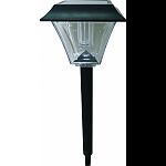 Our solar powered stakes make perfect accents for landscape The solar panels attached to the stakes make them charge during daytime and light up automatically at night.