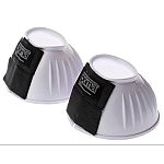 Durable PVC ribbed bell boots protect securely with easy-to-use double tape closure and ribbed surface.