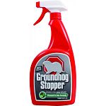 Groundhog and small animal repellent Pleasant to use formula Highly effective solution for preventing foraging, nesting, and entry damage caused by small garden animals Made in the usa