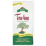 Tree-Tone by Espoma is an organic, rich tree fertilizer that is ideal for growing bigger and better shade, fruit, and ornamental trees. Use Tree-Tone twice a year in the soil to nurish your trees.