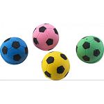 They roll, they squish and they are loads of fun for your cat or kitten. Pastel colored soccer balls come in a pack of 4 for lots of scattering fun.