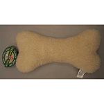 This soft fleece toy will make the perfect toy for your dog. Fun to toss around and make squeak. Bone is soft on your dog s mouth and is easy for your dog to catch. Includes a fun, noisy squeaker.