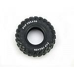 Made from recycled rubber, the Pup Treads Recycled Rubber Tire Dog Toy makes a great chew toy for your active dog or pupy. Strong and durable, this rubber tire is made for agressive chewers or puppies that are teething. Available in four sizes.
