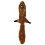 Bring out your dog s natural hunting instinct with our realistic Skinneeez animals. Dogs will enjoy hours of entertainment flip-flopping these stuffing-free Skinneeez. All Skinneeez toys have 2 squeakers - one in the head and one in the tail for double th