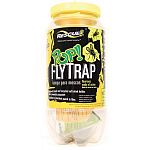 Made with used and recycled soft drink bottles and a powerful attractant to deliver a knockout punch to flies! Non-toxic mode of action. Reusable and environmentally responsible. Catches a variety of fly species. Complete with water-soluble attractant.