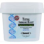 The complete equine immune product with nucleotides Total immune blast will give your foals a jump start to achieve their maximum potential Supports a healthy respiratory and digestive system Supports: ingredient absorption, the bodies natural ability to