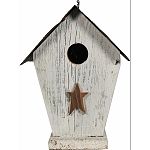 Decorative and functional Beautiful rustic bird house Made in the usa by skilled craftsman