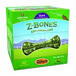 Display contains: 12 giant apple z-bones Helps polish teeth, freshen breath, and maintain healthy gums Contains nutrient-rich apples, pumpkin, and cherries that are powerful sources of antioxidants Potato and pea-based formula makes it highly digestible A