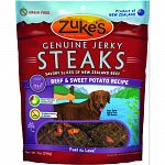 Made with 100% real, grass-fed new zealand beef full of pro ein. Large pieces of jerky with visible chunks of healthy veggie for added vitamins and minerals. Naturally preserved without nitrates or nitrites. Grain free for pets with special dietary needs.