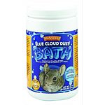 Keep your chinchillas fur looking healthy and thick with this fun dust bath by Sun Seed. This bath helps to bring out your chinchilla's natural grooming instincts and leaves the coat looking great. Use on a regular basis to clean your chinchilla.