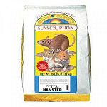 Specially formulated to provide a complete diet for hamsters and gerbils. High protein formula rich with peanuts, egg and peas enjoyed by these animals. Includes parsley and spirulina to help support the immune system and ground flax seed to enh