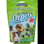 No sugar added drop style treat All-natural with no artificial colors, flavors or preservatives Made with real parsley that guinea pigs love