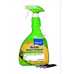 Makes three 32 fluid ounce applications with three built in 2 ml ampoule refills. Controls insects without harming plants. Easy to use. Just add water, mix and spray. For indoor and outdoor vegetables, ornamentals, flowers, trees, shrubs, container grown