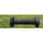 Works with poliwire, polirope, steel/aluminum wire, or politape. Fully insulated handle with non-slip grip and galvanized spring used to electrify gateways.